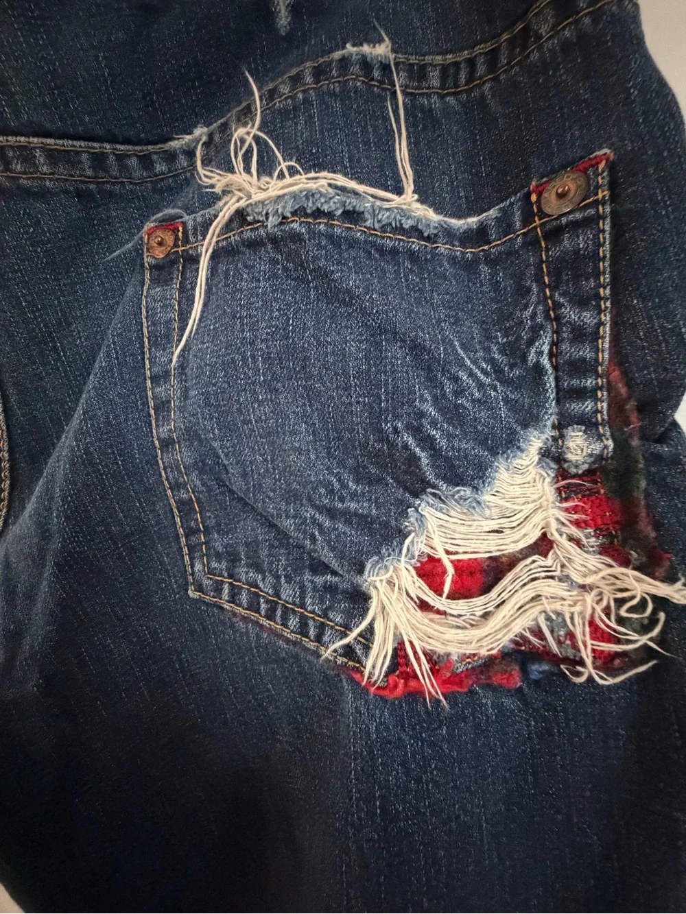 DSQUARED2 Dark Blue Denim Jeans